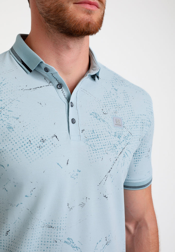 Gabbiano - Heren Polo - 235526 - 4001 Bright Blue