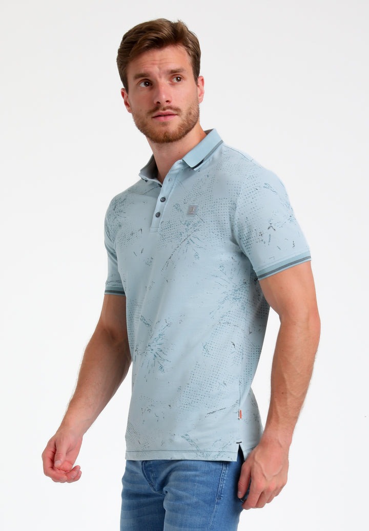 Gabbiano - Heren Polo - 235526 - 4001 Bright Blue