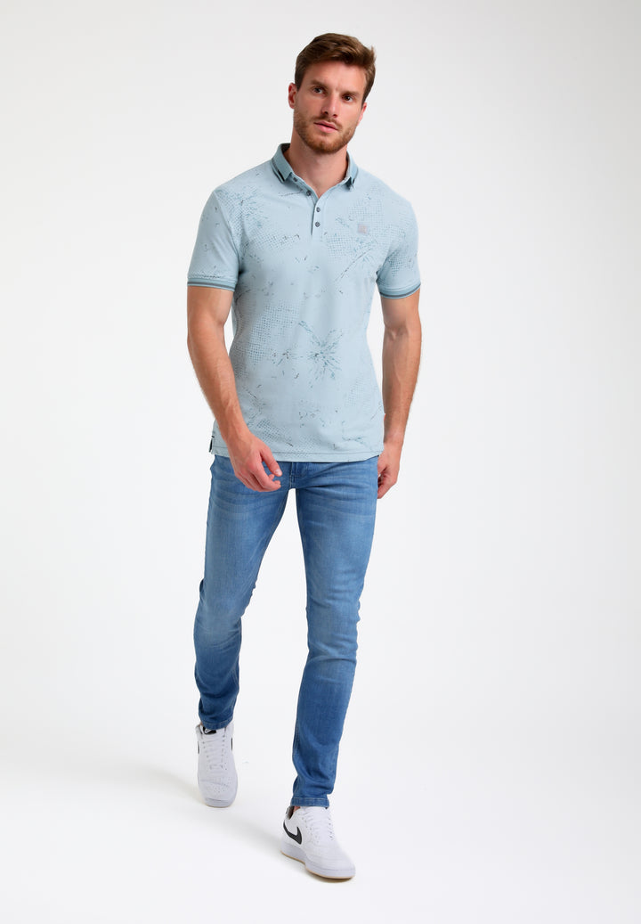 Gabbiano - Heren Polo - 235526 - 4001 Bright Blue