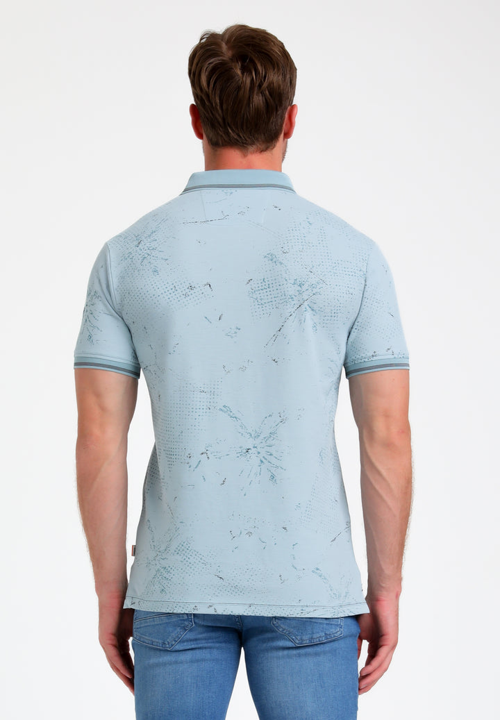 Gabbiano - Heren Polo - 235526 - 4001 Bright Blue
