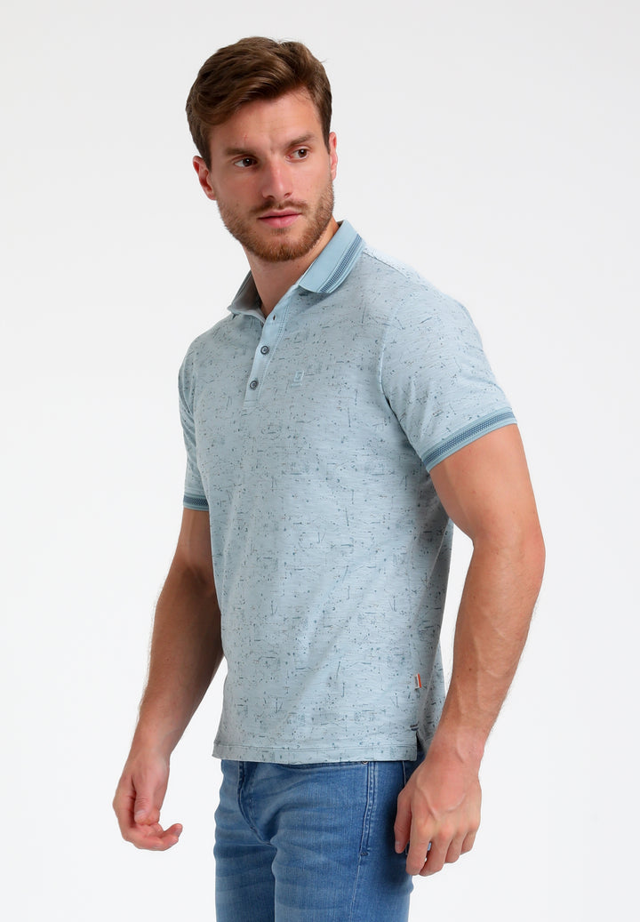 Gabbiano - Heren Polo - 235528 - 4001 Bright Blue