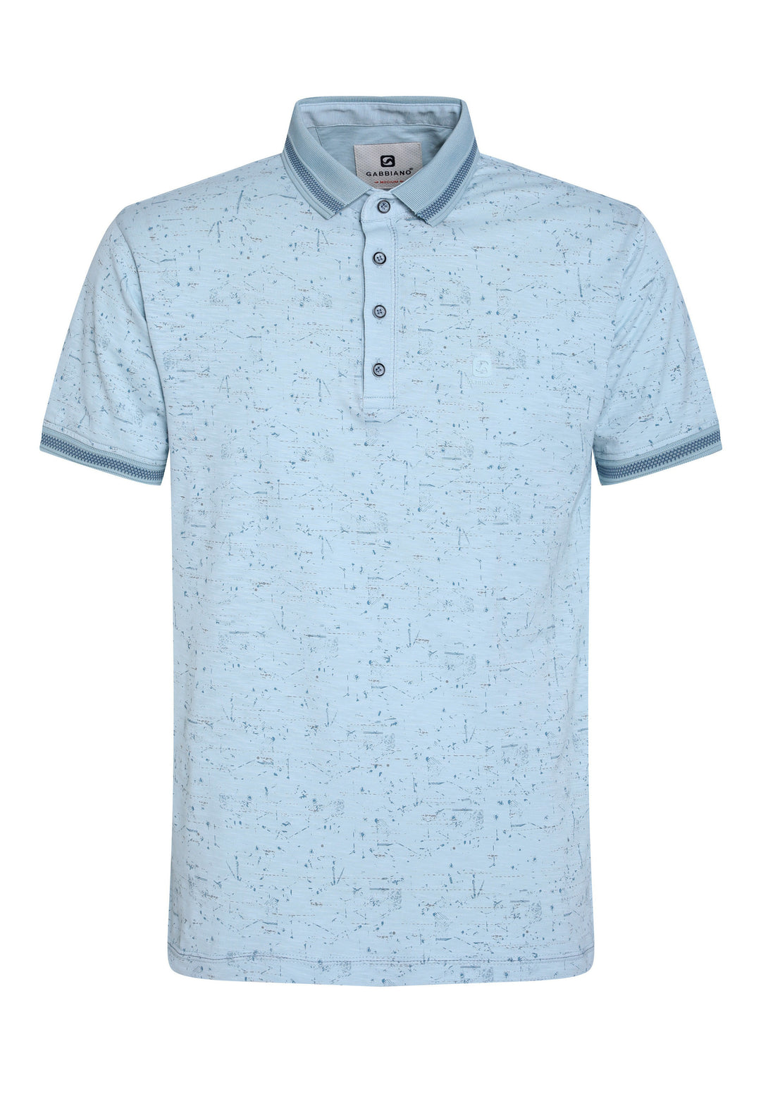 Gabbiano - Heren Polo - 235528 - 4001 Bright Blue
