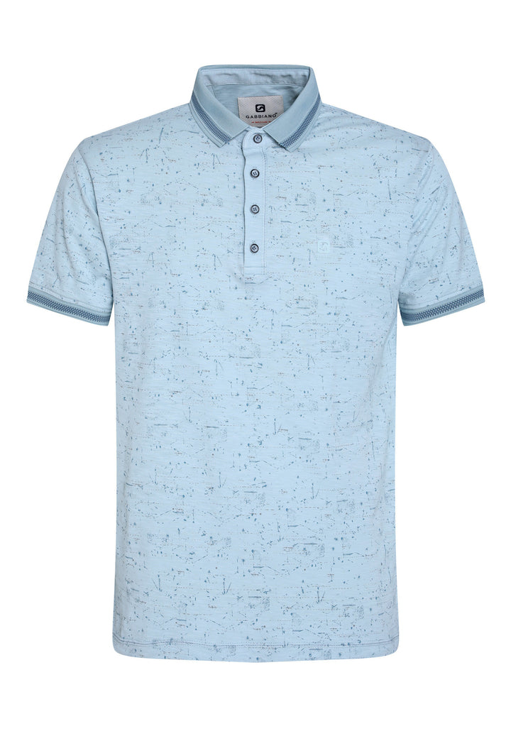 Gabbiano - Heren Polo - 235528 - 4001 Bright Blue