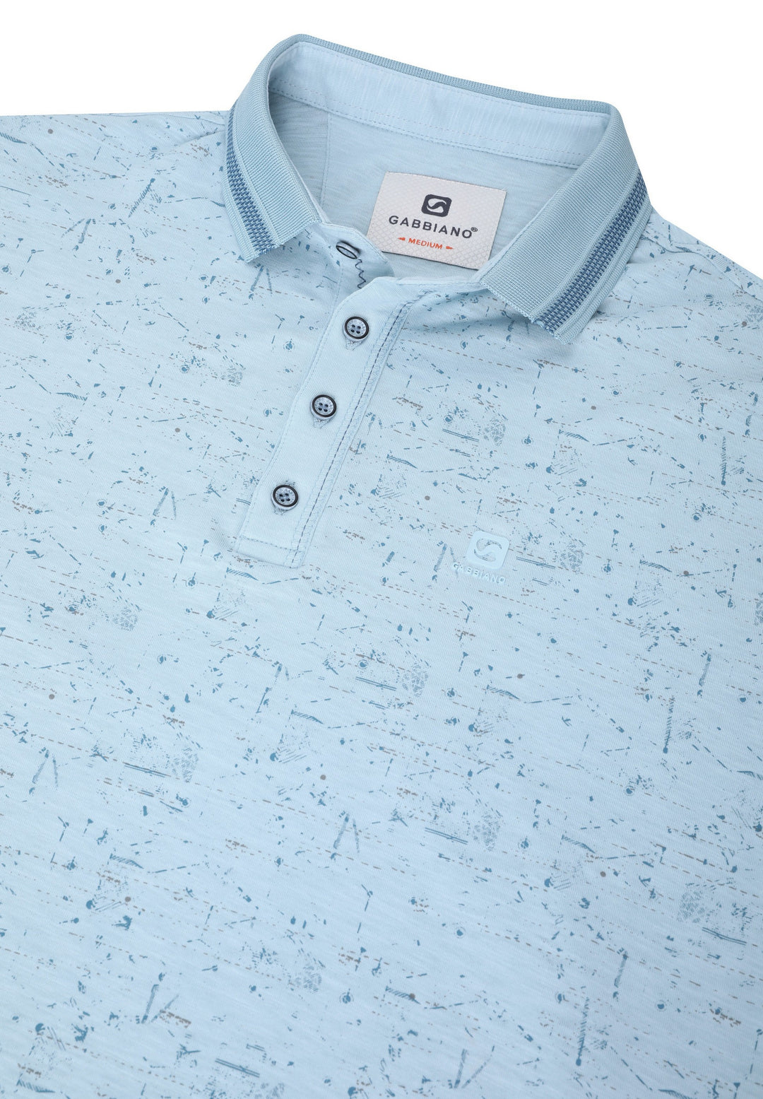 Gabbiano - Heren Polo - 235528 - 4001 Bright Blue