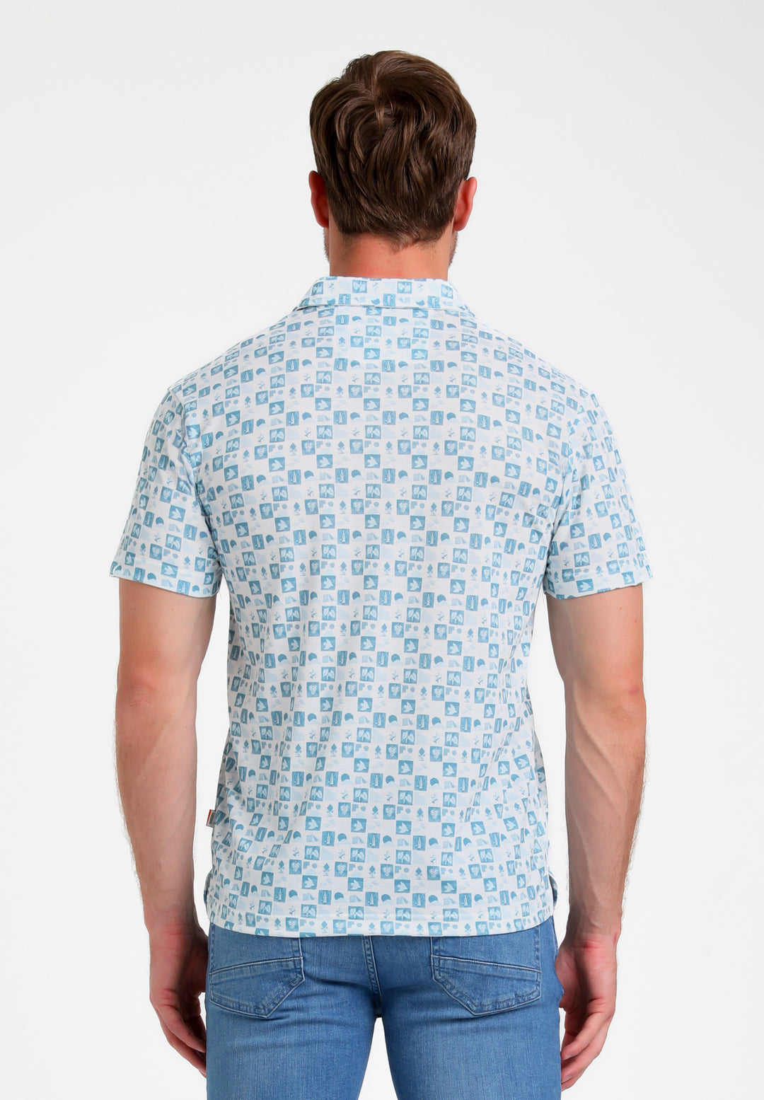 Gabbiano - Heren Polo - 235537 - 4001 Bright Blue