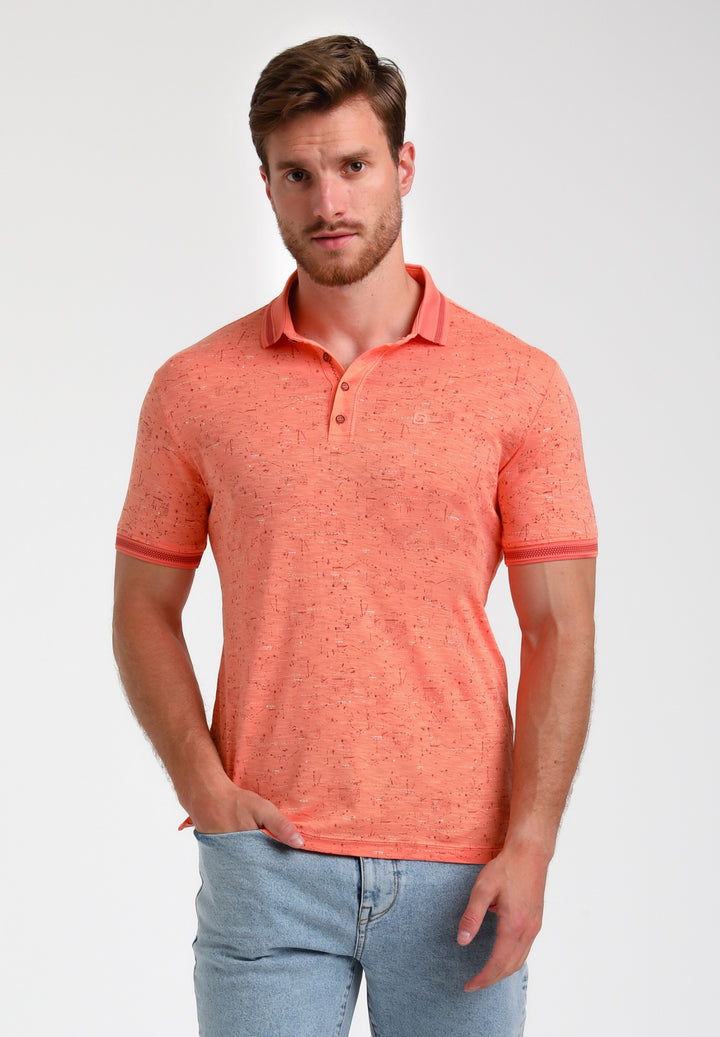 Gabbiano - Heren Polo - 235528 - 4002 Light Coral