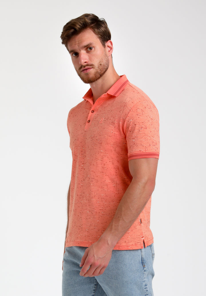 Gabbiano - Heren Polo - 235528 - 4002 Light Coral