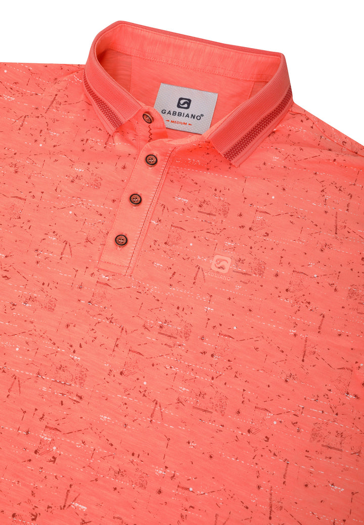 Gabbiano - Heren Polo - 235528 - 4002 Light Coral