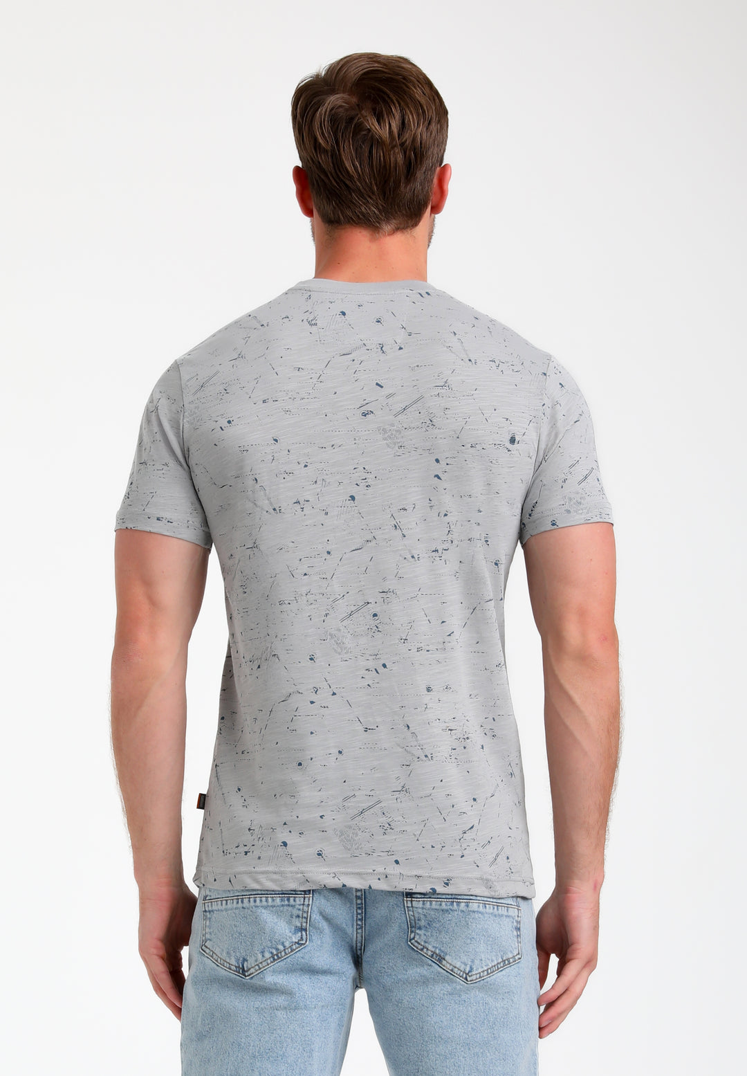 Gabbiano - Heren Shirt - 155514 - 605 Grey Melange