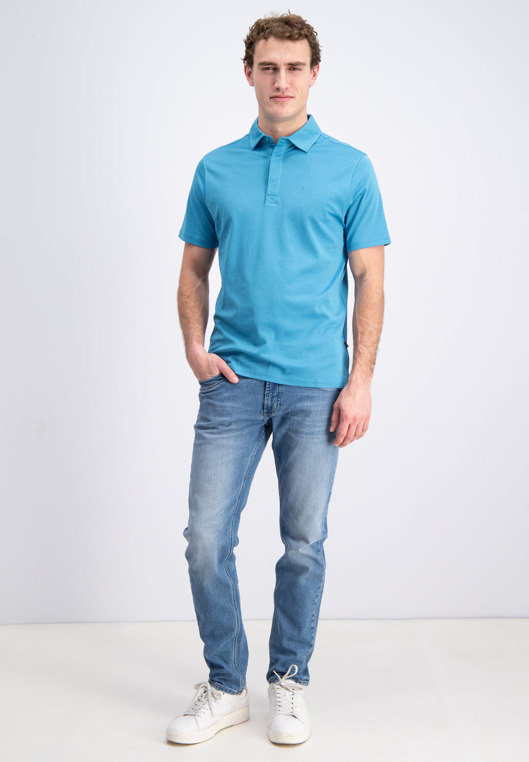 Gabbiano - Heren Polo - Skalan - 2365209 - 2376 Lake Blue
