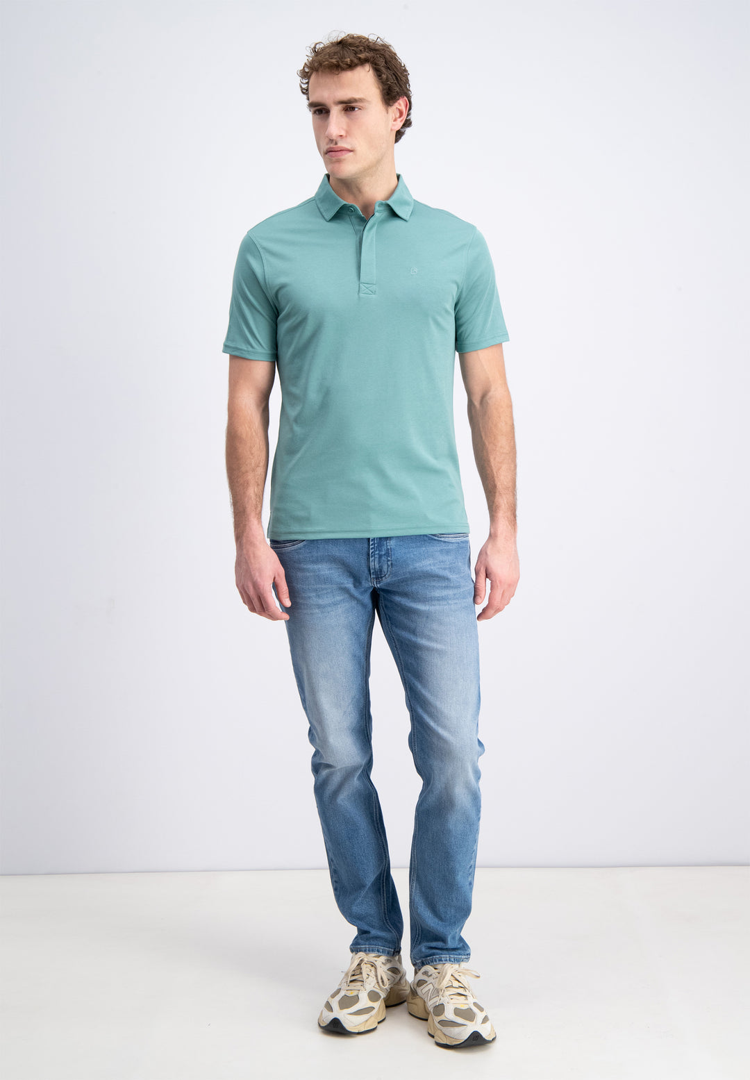 Gabbiano - Heren Polo - Skalan - 2365209 - 5888 Lagoon Green
