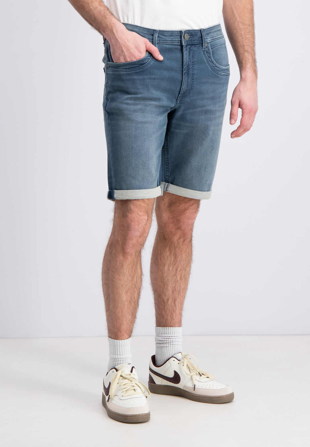 Gabbiano - Jeans Short - Donn - 6533 Washed Green