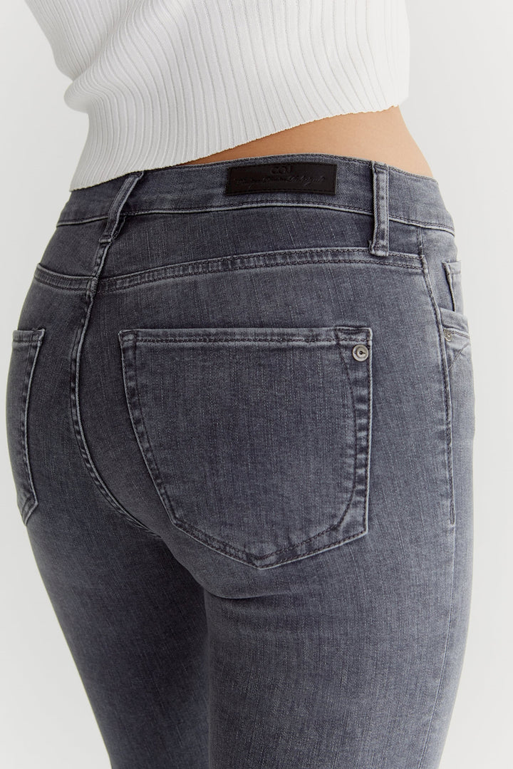 COJ - Hannah - Dames Regular-fit Jeans - Smoke Grey