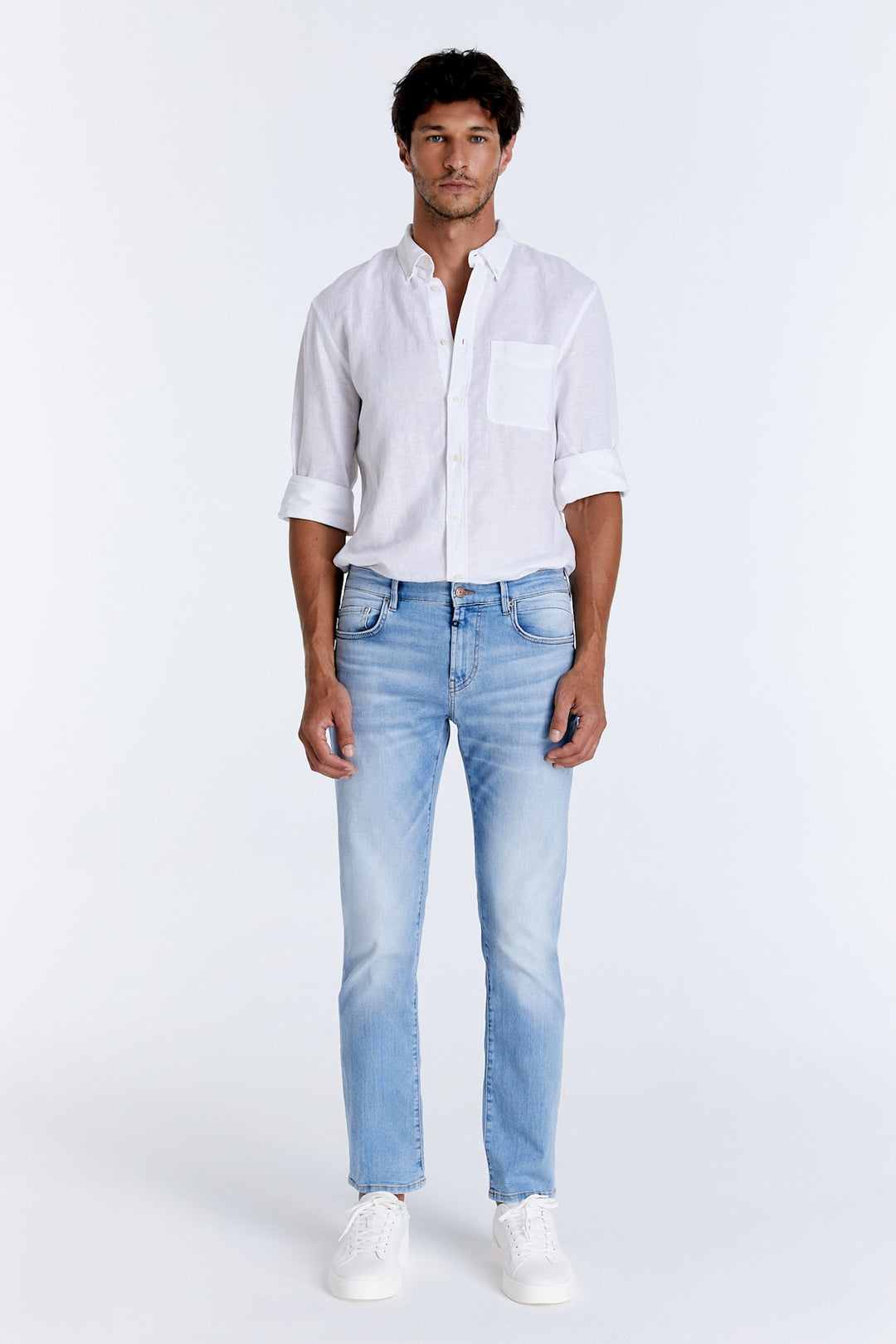 COJ - Lance - Heren Straight-fit Jeans - Light Blue