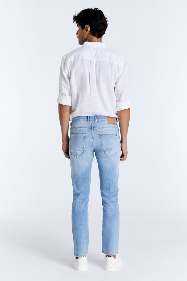 COJ - Lance - Heren Straight-fit Jeans - Light Blue