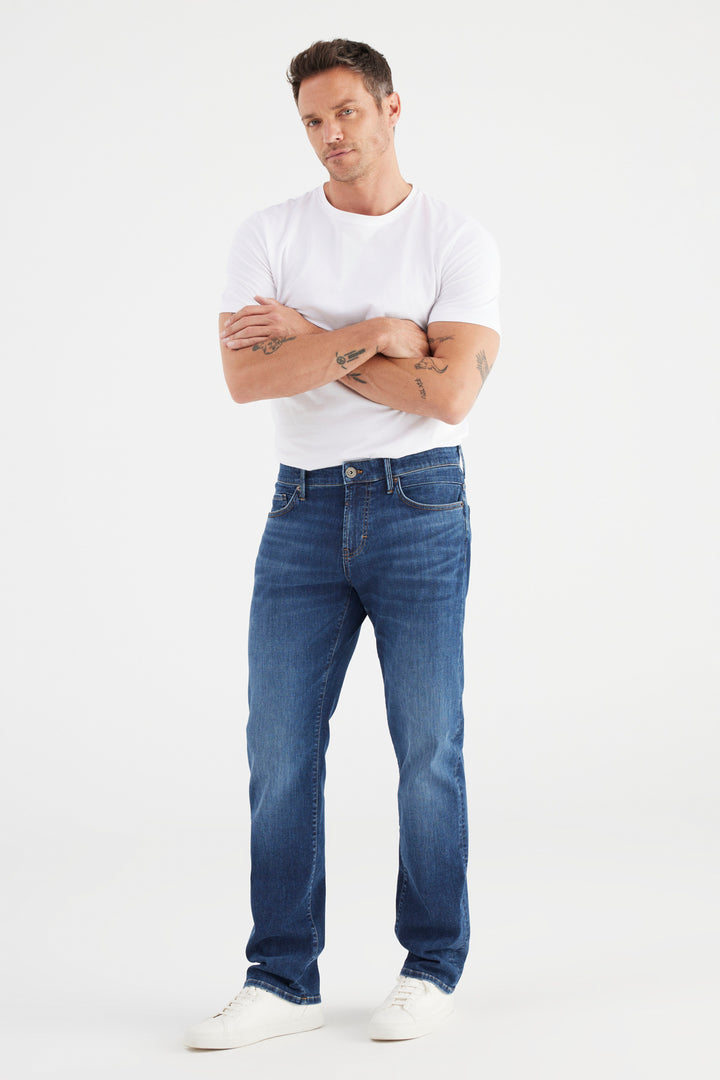 COJ - Lance - Heren Straight-fit Jeans - Space Blue