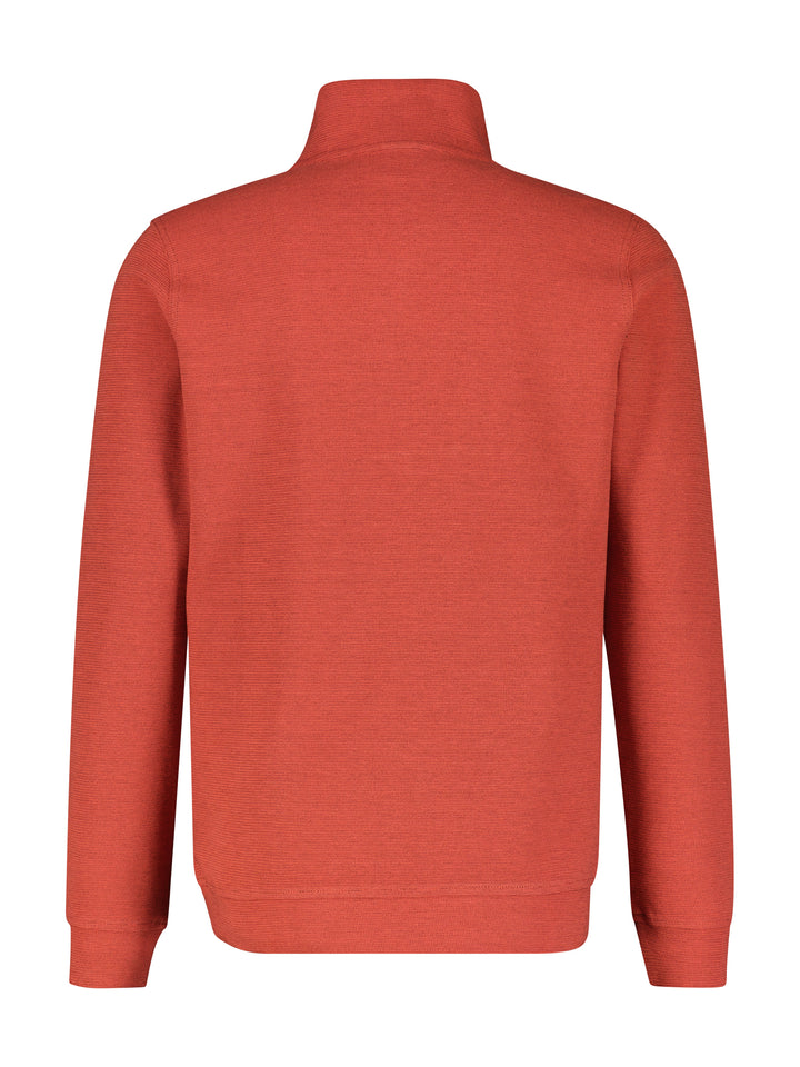 Lerros - Heren Sweater - 2424402 - 327 Deep Coral Red