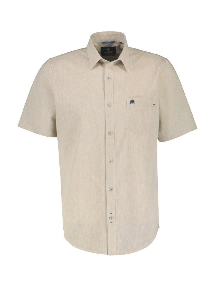 Lerros - Heren Overhemd - 24420101 - 705 Light Dune Beige