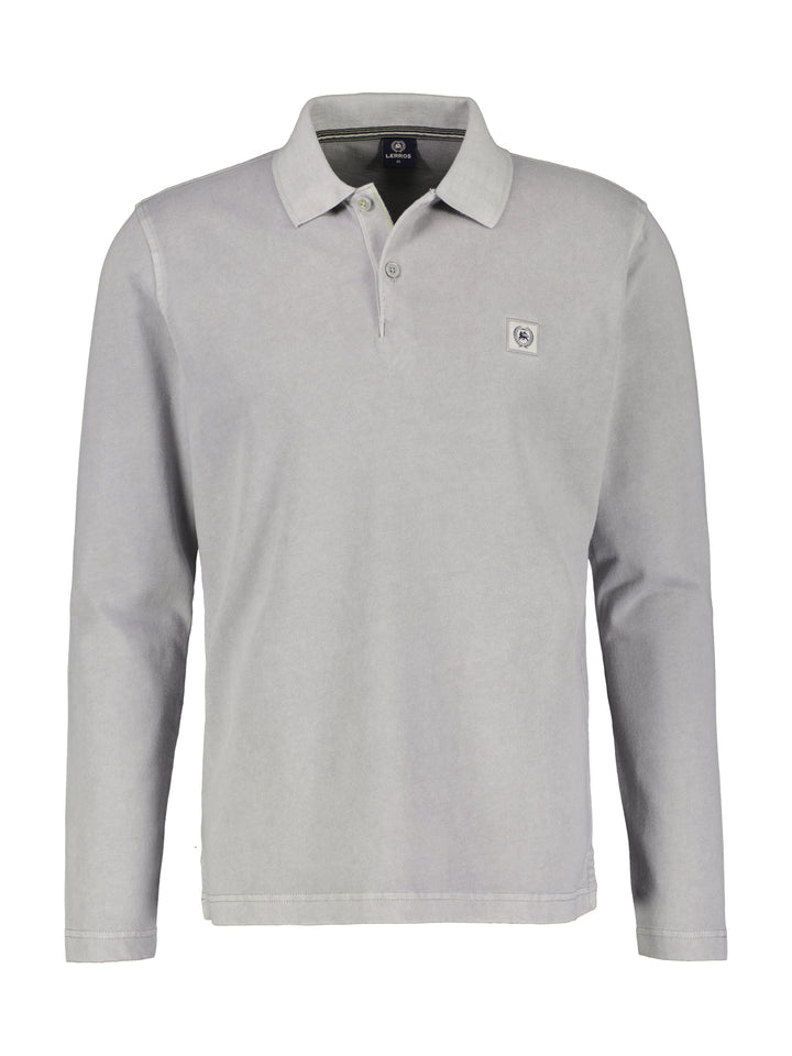 Lerros - Heren Polo - 24O4243 - 258 Platinum Grey