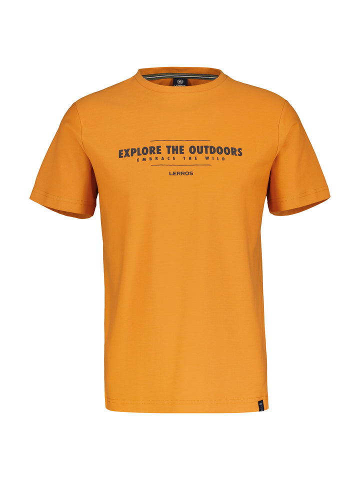 Lerros - Heren Shirt - 2483020 - 948 Pumpkin Orange