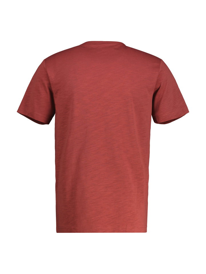 Lerros - Heren Shirt - 25339081 - 331 Earth Red