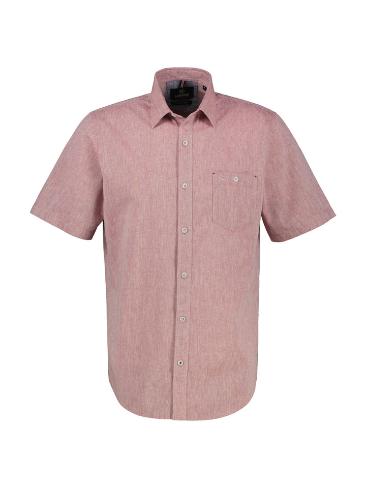 Lerros - Heren Overhemd - 25420081 - 331 Earth Red