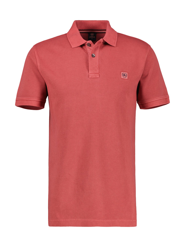 Lerros - Heren Polo - 2543237 - 331 Earth Red