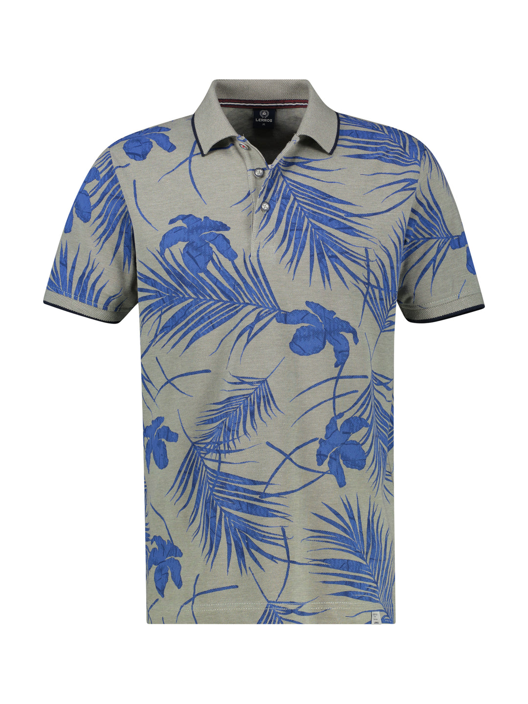 Lerros - Heren Polo - 2563265 - 633 Tinted Grey