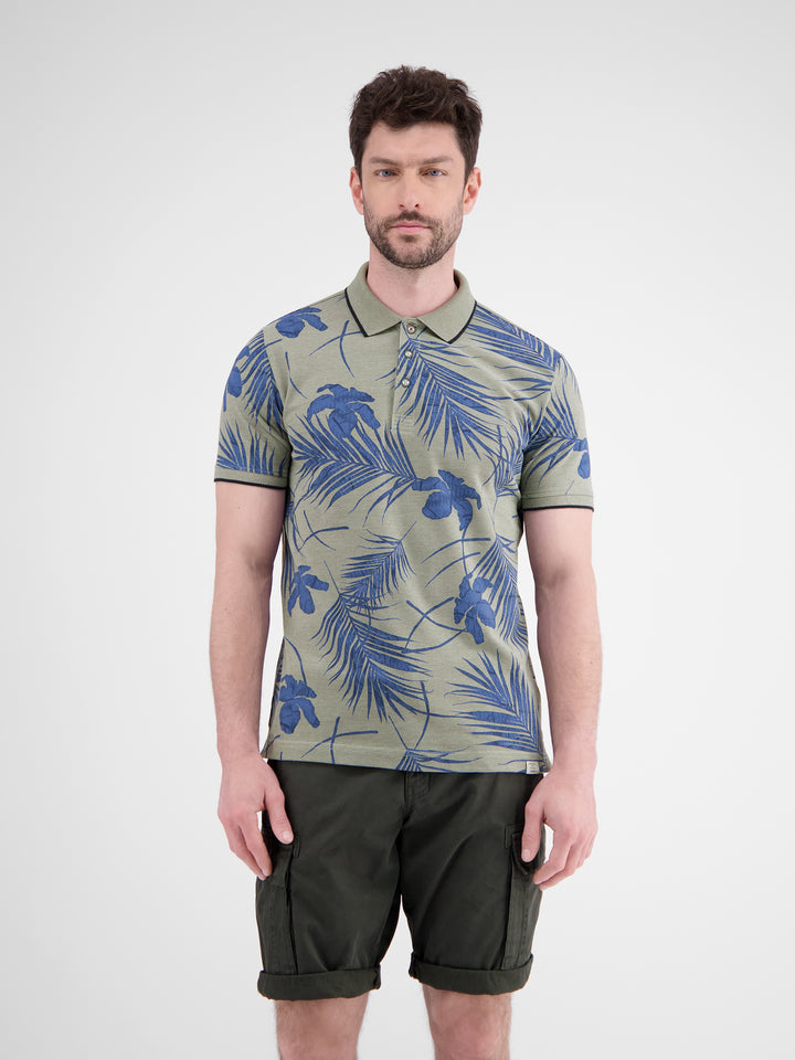 Lerros - Heren Polo - 2563265 - 633 Tinted Grey