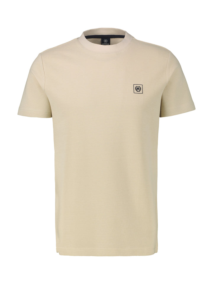 Lerros - Heren T-Shirt- 2583030 - 108 Foam White