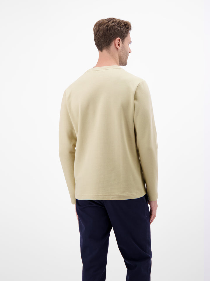 Lerros - Heren Shirt- 25O4041 - 108 Foam White