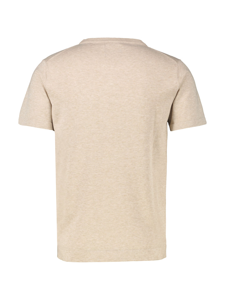 Lerros - Heren T-Shirt- 2575914 - 125 Tender Beige