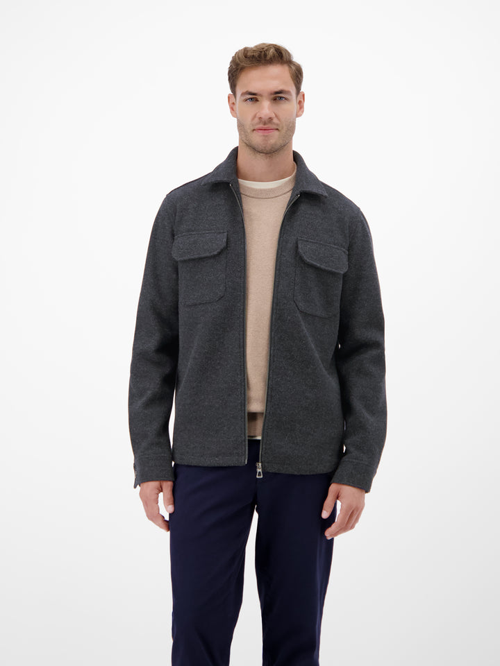 Lerros - Heren Overshirt - 25O1288 - 485 Classic Navy