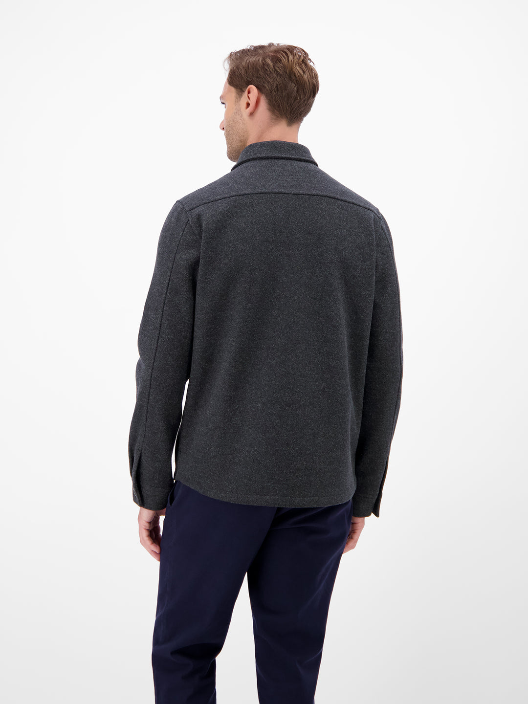 Lerros - Heren Overshirt - 25O1288 - 485 Classic Navy