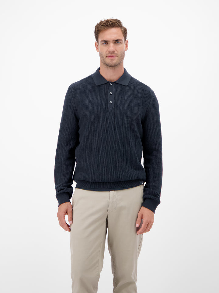 Lerros - Heren Trui - 25O5238 - 485 Classic Navy