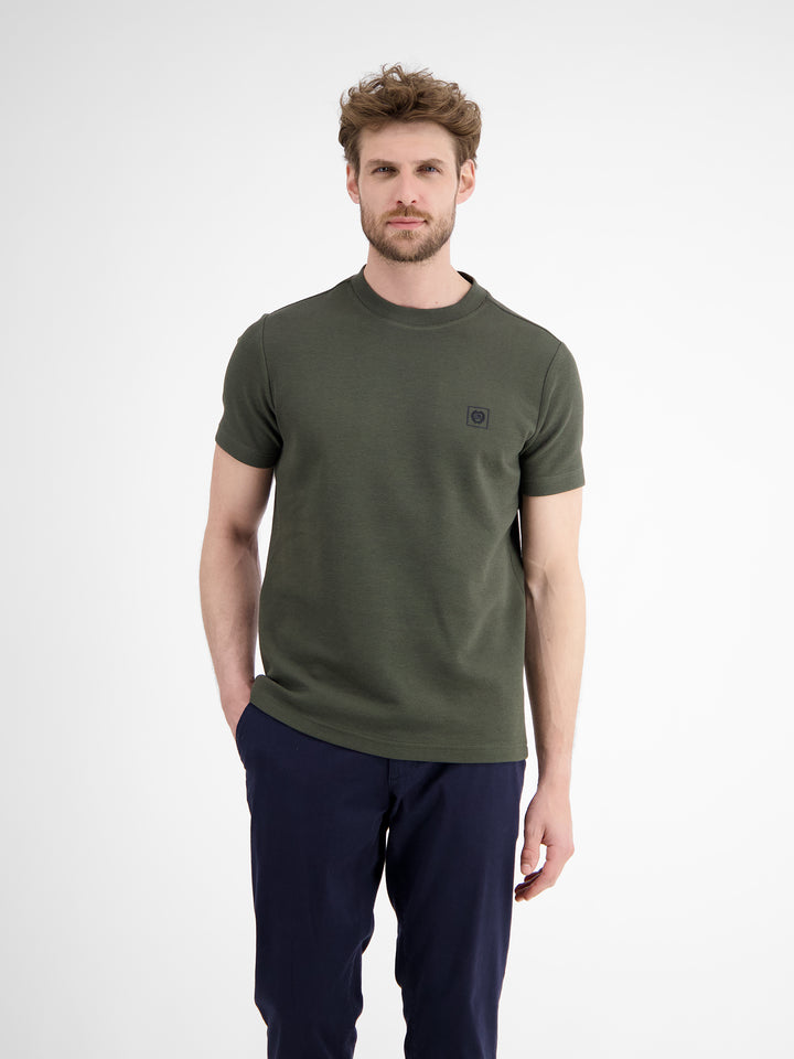 Lerros - Heren T-Shirt- 2583030 - 661 Nordic Olive