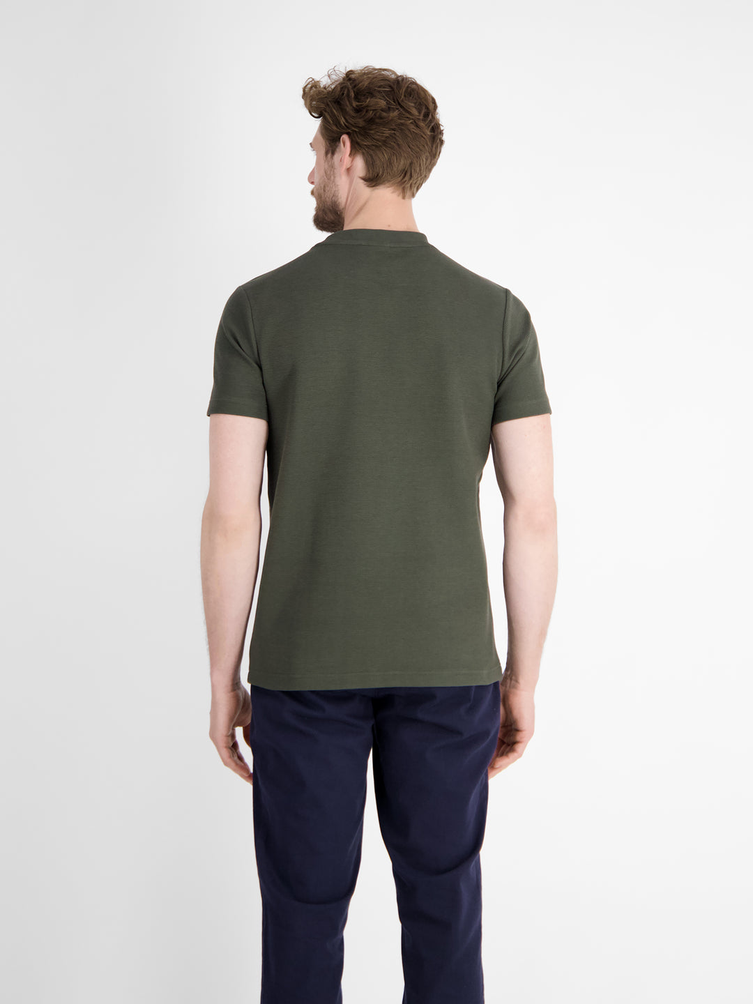 Lerros - Heren T-Shirt- 2583030 - 661 Nordic Olive