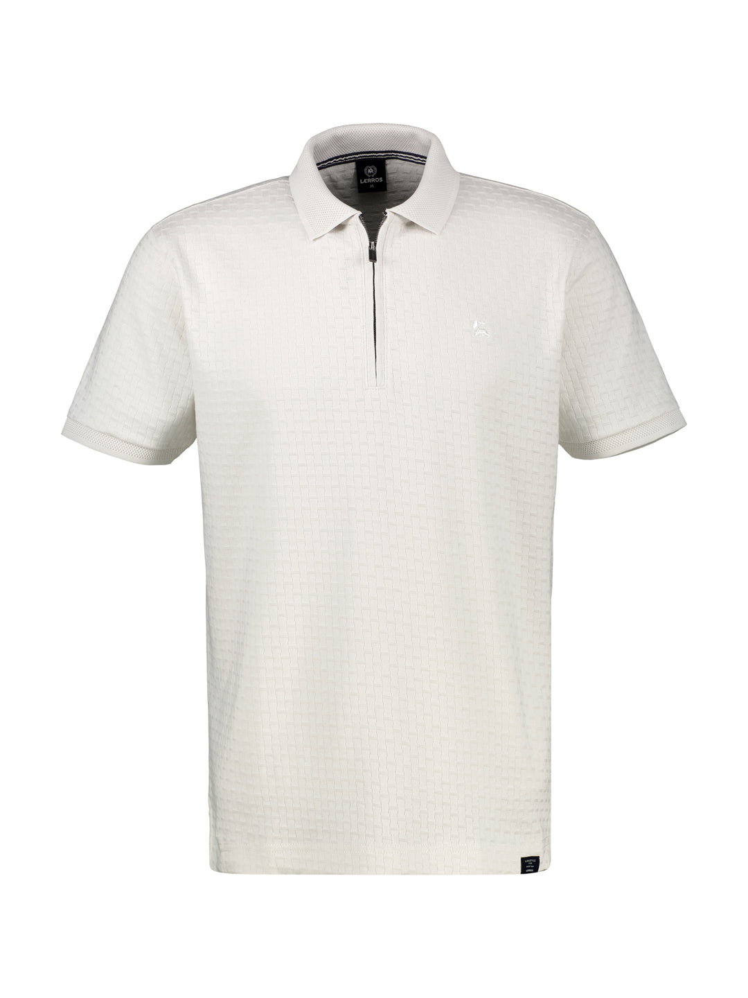 Lerros - Heren Polo - 2633219 - 116 Cloudy White