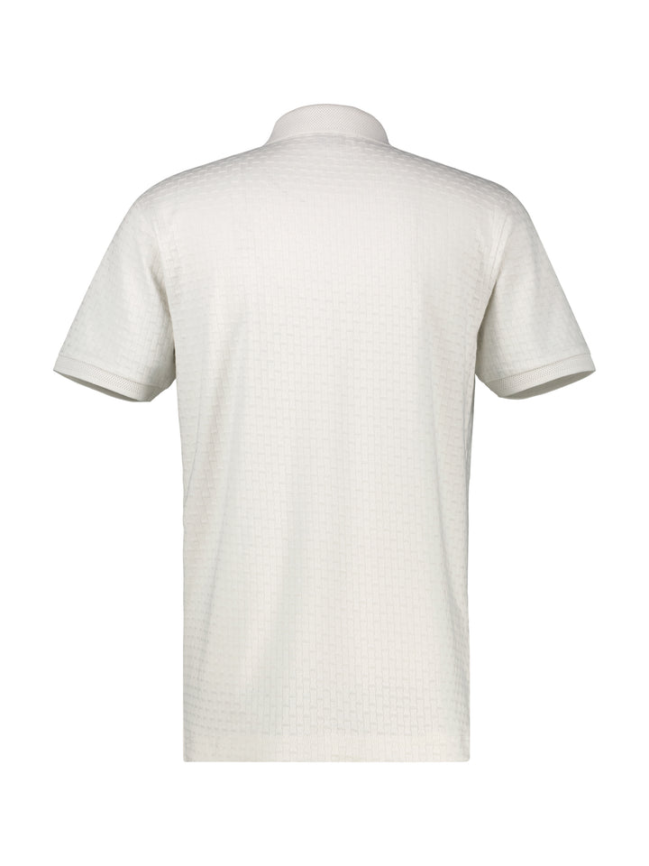 Lerros - Heren Polo - 2633219 - 116 Cloudy White