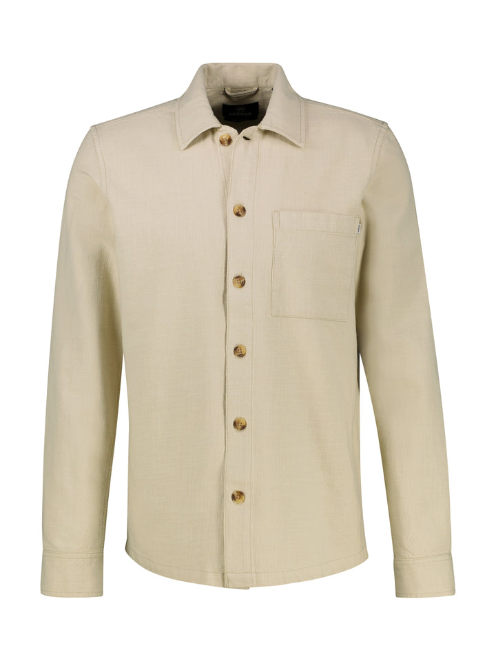 Lerros - Heren Overshirt - 2631240 - 134 Soft Stone