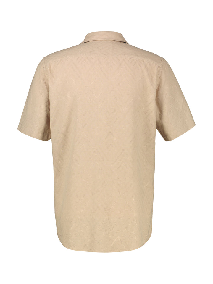 Lerros - Heren Overhemd - 2652054 - 139 Gravel Beige