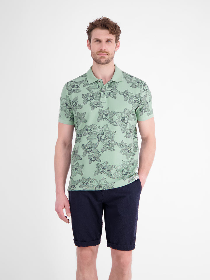Lerros - Heren Polo - 26532631 - 613 Bay Green
