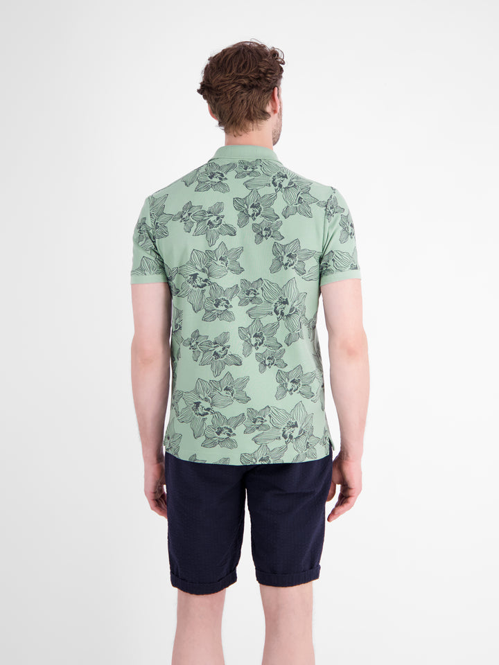 Lerros - Heren Polo - 26532631 - 613 Bay Green