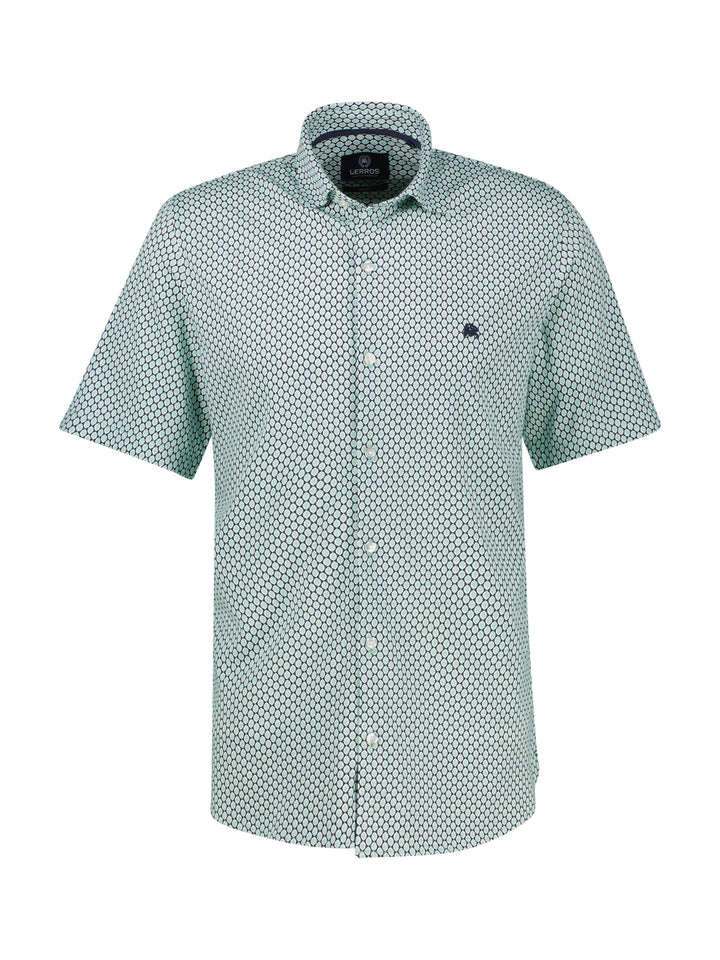 Lerros - Heren Overhemd - 26323181 - 621 Mint Water