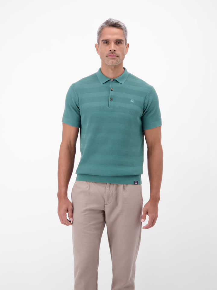Lerros - Heren Polo - 2625921 - 662 Soft Teal