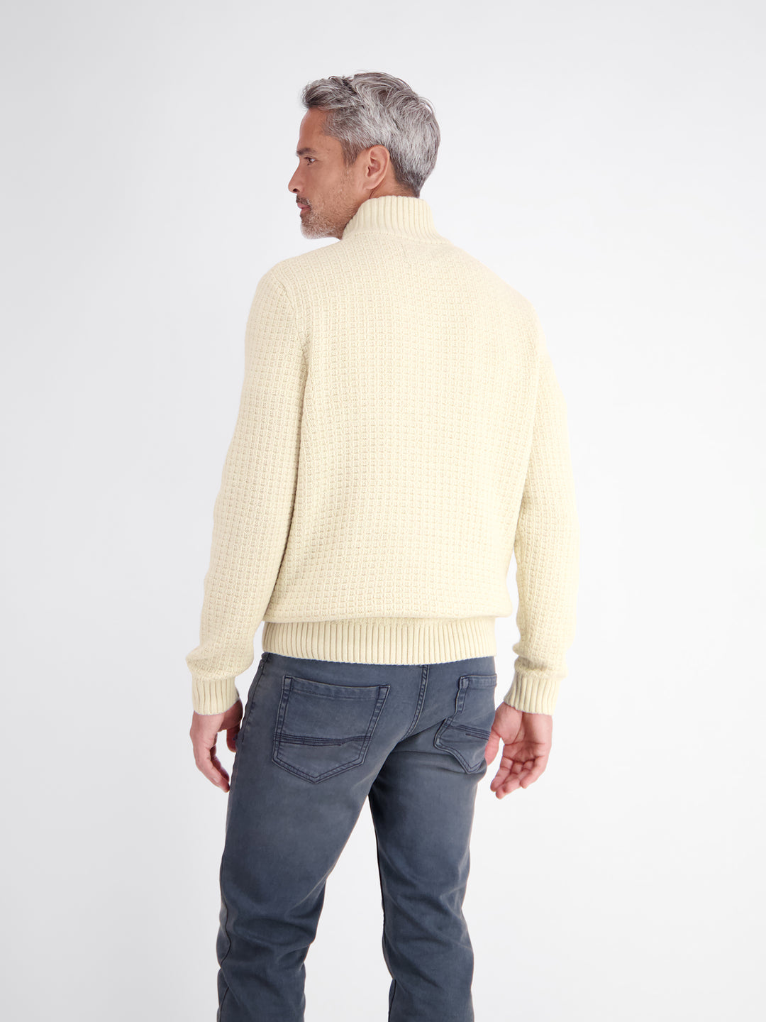 Lerros - Heren Trui - 26O5478 - 106 Bone White