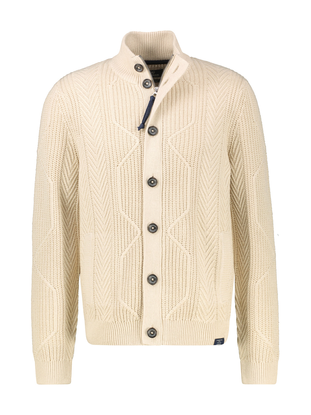 Lerros - Heren Vest - 26O5570 - 108 Foam White