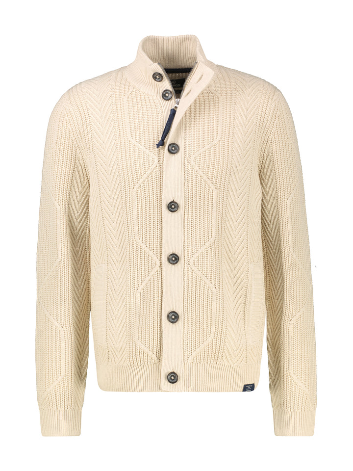 Lerros - Heren Vest - 26O5570 - 108 Foam White