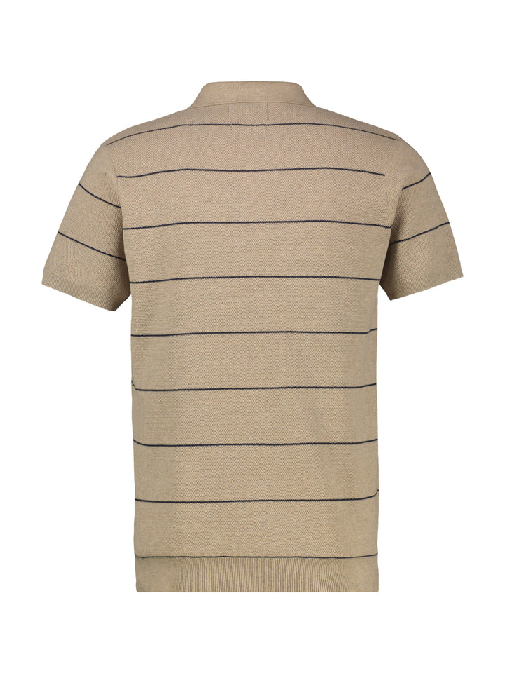 Lerros - Heren Polo - 2675918 - 141 Gravel Beige