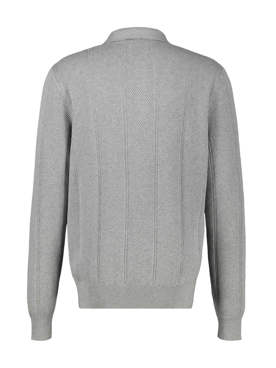 Lerros - Heren Polo - 2685230 - 259 Platinum Grey Melange